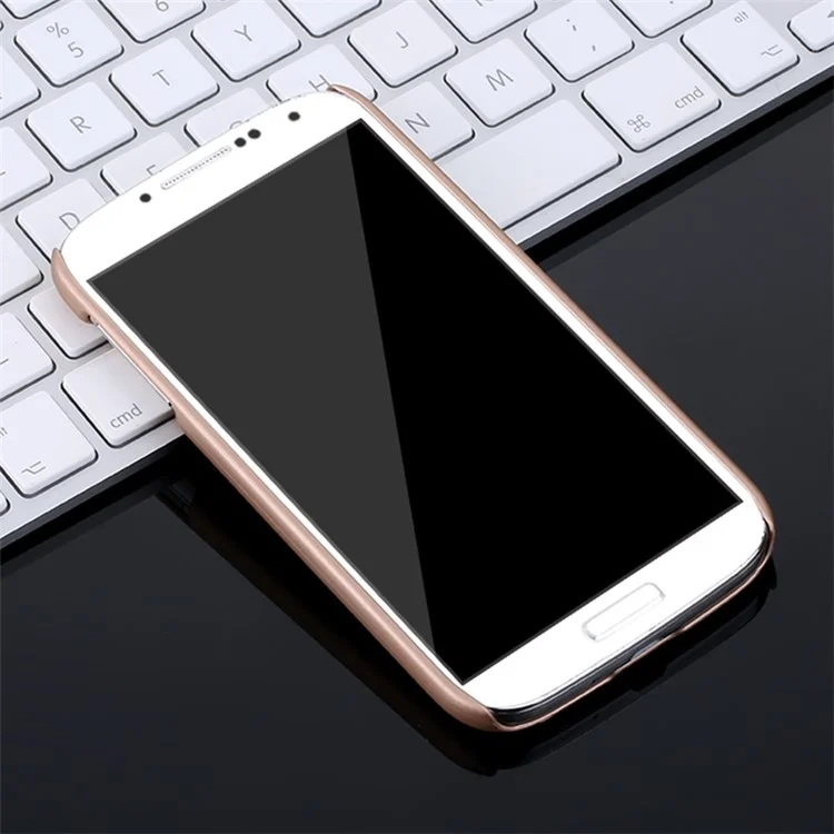 X-LEVEL Rubberized Hard PC Protective Cover for Samsung Galaxy S4 I9500 I9502 I9505 - Gold