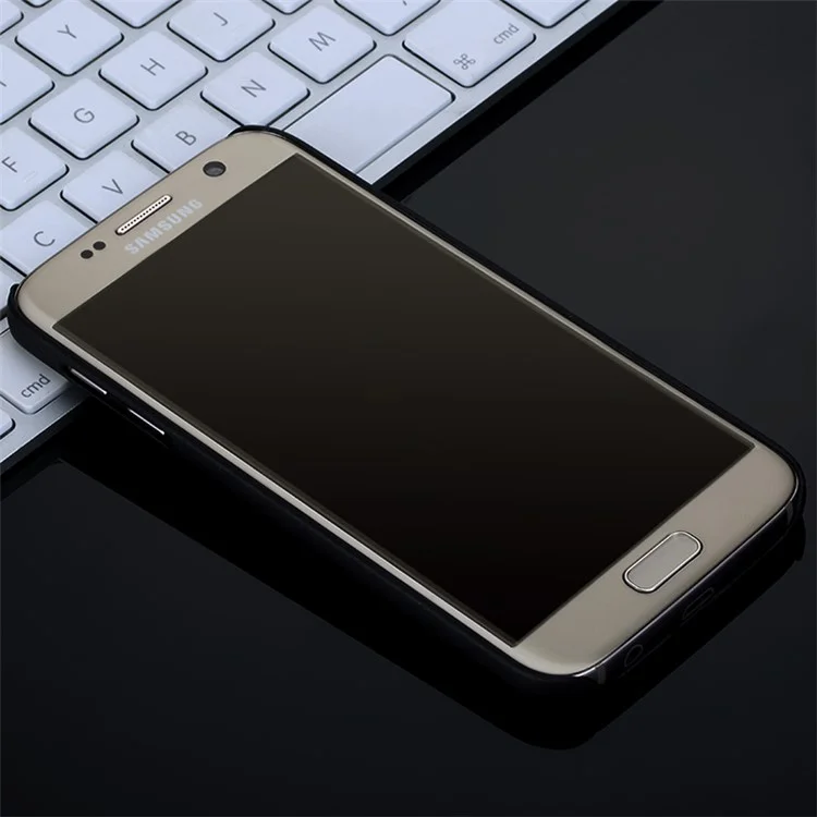 X-LEVEL Rubberized Slim Hard Back Case for Samsung Galaxy S7 G930 - Black