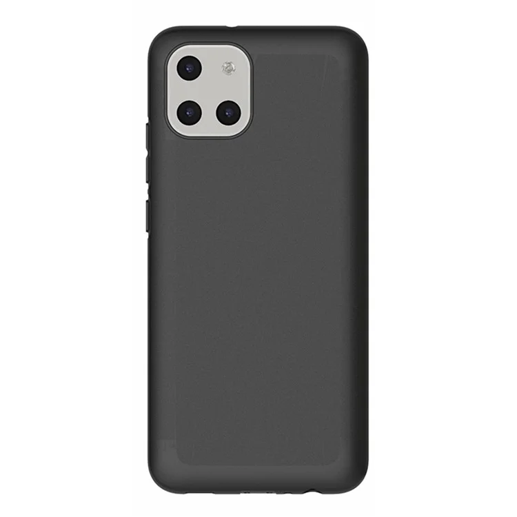 10Pcs / Pack Soft Flexible TPU Case for Samsung Galaxy A03 (164.2 x 75.9 x 9.1mm) Double-sided Matte Coating Protective Back Cover