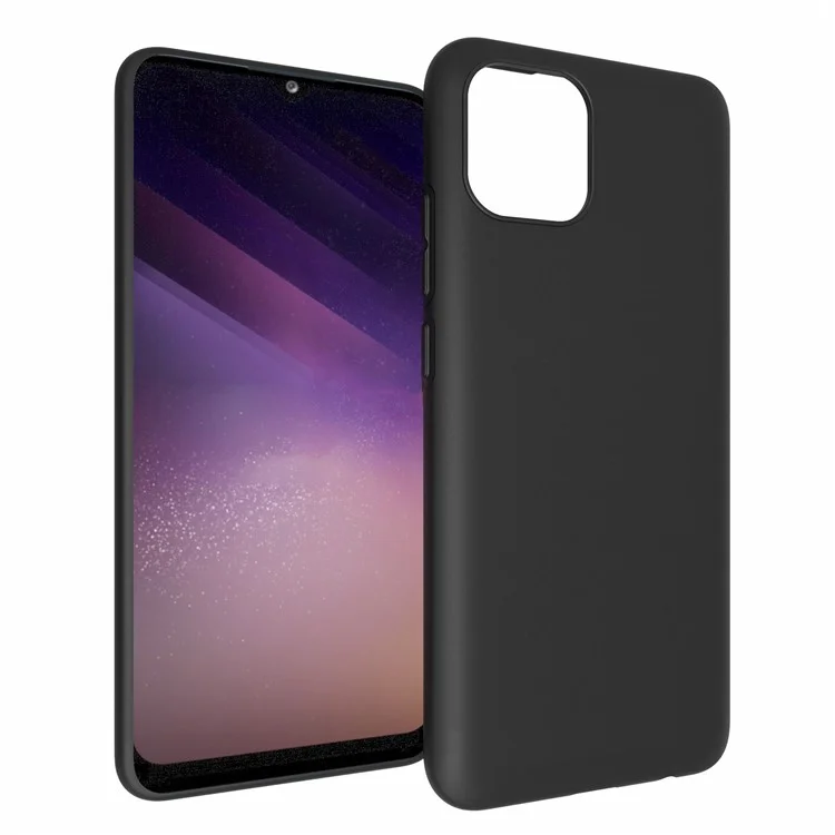 10Pcs / Pack Soft Flexible TPU Case for Samsung Galaxy A03 (164.2 x 75.9 x 9.1mm) Double-sided Matte Coating Protective Back Cover