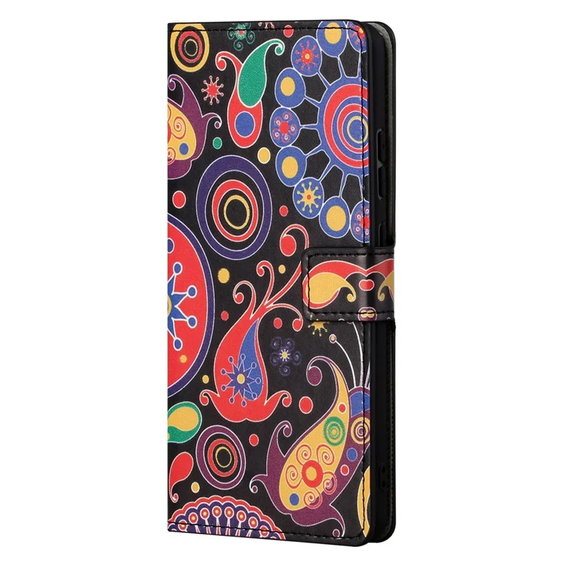 Pattern Printing Wallet Case All-Around Protection PU Leather Stand Flip Phone Shell for Samsung Galaxy A53 5G - Color Combos