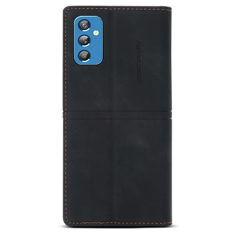 Fantasy TPU+PU de Couro Bem Absorvido Automaticamente, Capa de Carteira Com Suporte Para o Samsung Galaxy A13 5G - Preto