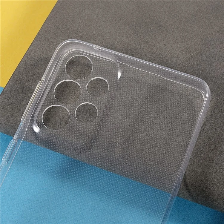 Étui souple en TPU transparent anti-rayures, à découpes précises, pour Samsung Galaxy A33 5G