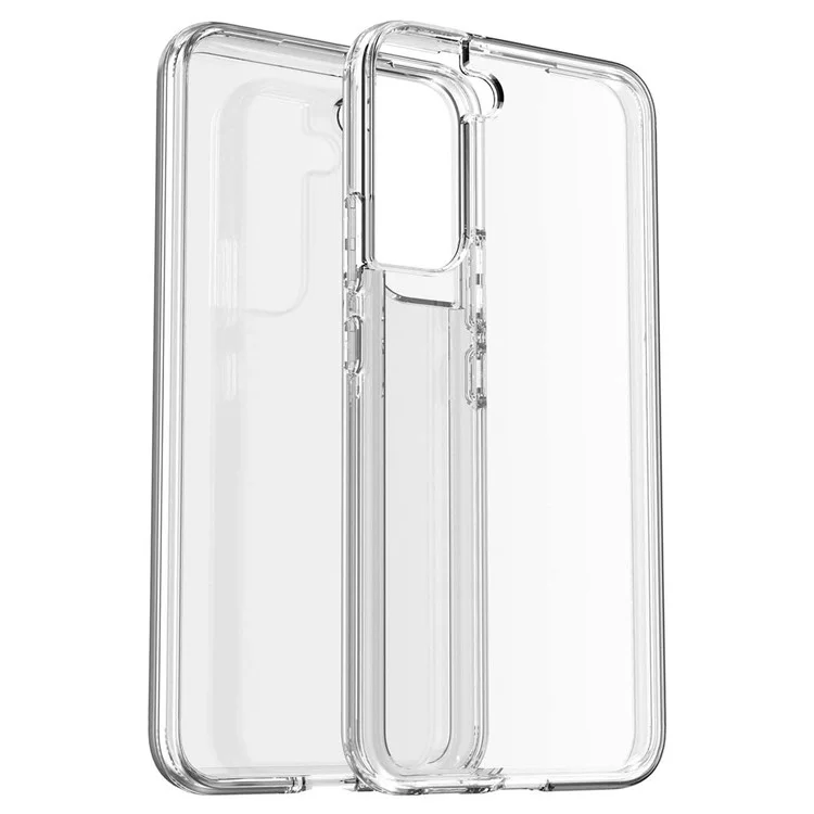 Transparente TPU + PC Handyhülle 2,8 mm dickere Stoßfest Handyschutzhülle für Samsung Galaxy S22 5G - Transparent