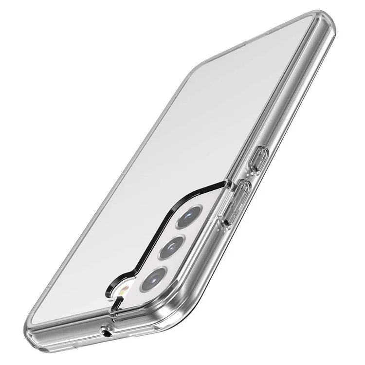 Coque de téléphone transparente TPU + PC Shock-Absorbed 3.0mm Thickened Ultra Clear Phone Protector pour Samsung Galaxy S22+ 5G - Transparent