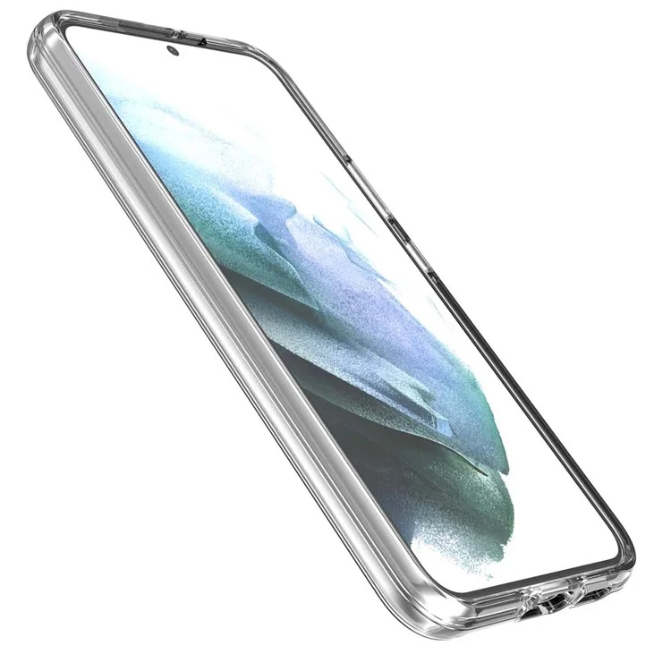 Coque de téléphone transparente TPU + PC Shock-Absorbed 3.0mm Thickened Ultra Clear Phone Protector pour Samsung Galaxy S22+ 5G - Transparent