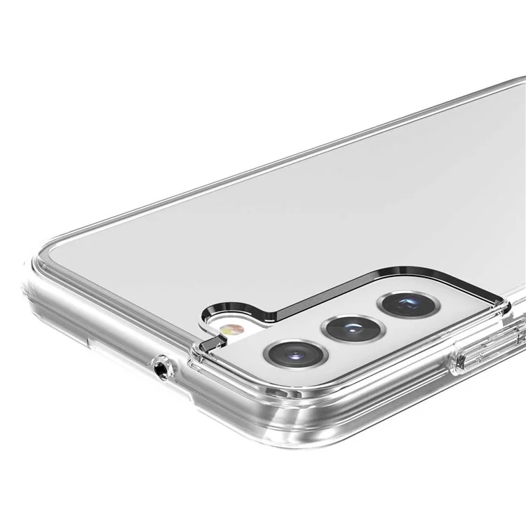 Coque de téléphone transparente TPU + PC Shock-Absorbed 3.0mm Thickened Ultra Clear Phone Protector pour Samsung Galaxy S22+ 5G - Transparent
