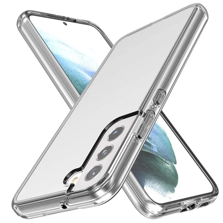 Coque de téléphone transparente TPU + PC Shock-Absorbed 3.0mm Thickened Ultra Clear Phone Protector pour Samsung Galaxy S22+ 5G - Transparent