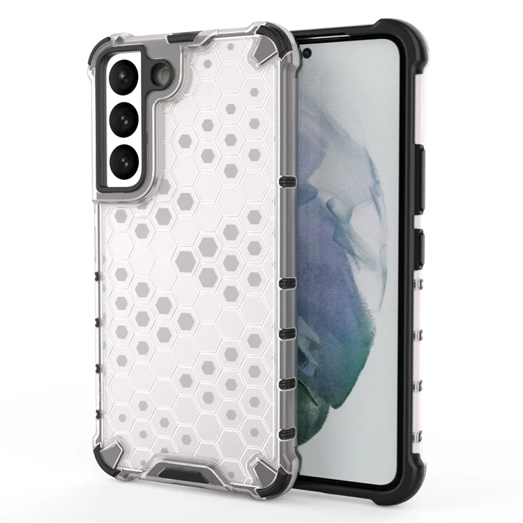 Защитный Чехол Для Plant-hotycomb Pattern TPU + PC Phone Copect - Серый