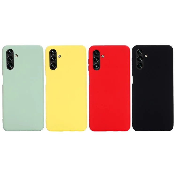 Capa De Caixa De Telefone De Silicone Líquido Suave Com Cinta De Pulso Para Samsung Galaxy A13 5G - Preto