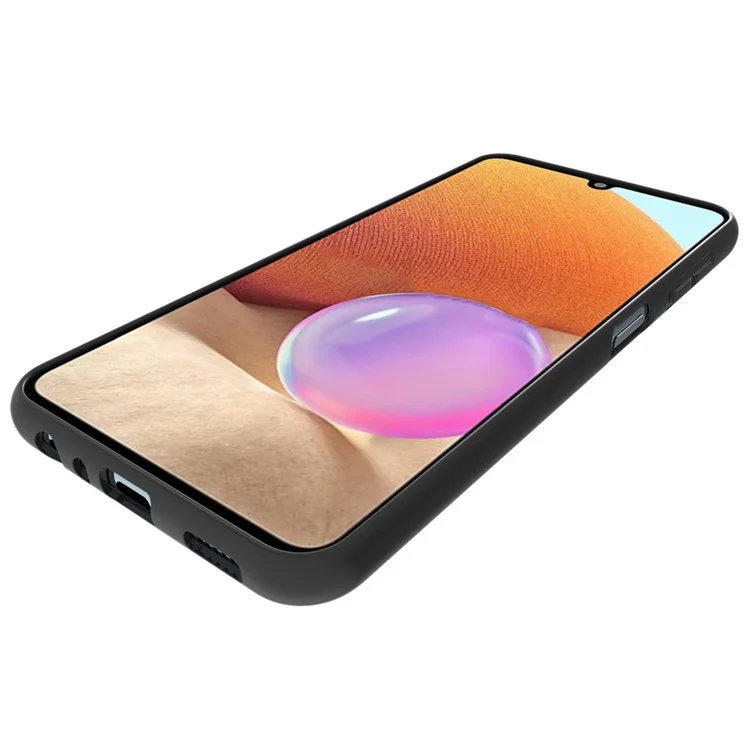 Pour Samsung Galaxy A13 4G 10Pcs/Pack Double-sided Matte Finish Mobile Phone TPU Case Protective Cover - Noir