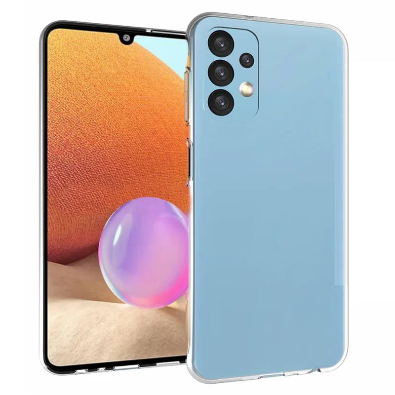 10 pièces/paquet Étui de protection en TPU transparent et résistant aux traces d'eau pour Samsung Galaxy A13 4G