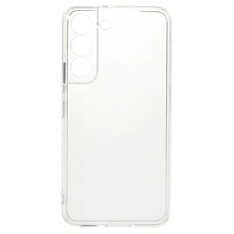 Capa Traseira Transparente Flexível e Macia de TPU com Corte Preciso de 2,0 mm de Espessura para Samsung Galaxy S22 5G