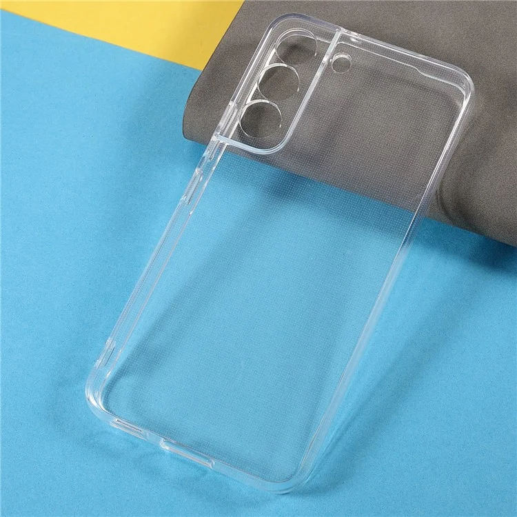 Capa Traseira Transparente Flexível e Macia de TPU com Corte Preciso de 2,0 mm de Espessura para Samsung Galaxy S22 5G