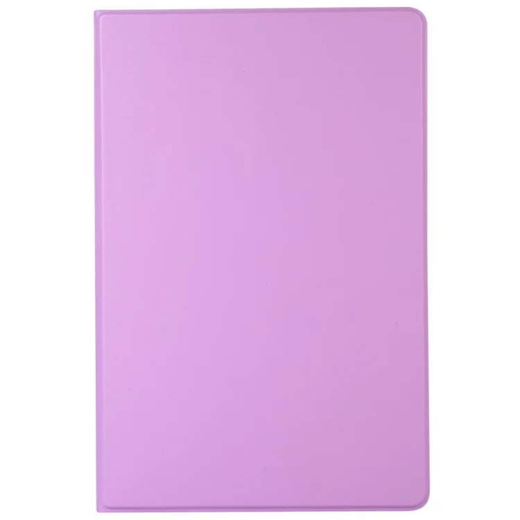Capa à Prova de Choques para Samsung Galaxy Tab A8 10.5 (2021) Capa de Couro PU TPU Com Suporte Proteção Total para Tablet - Roxo