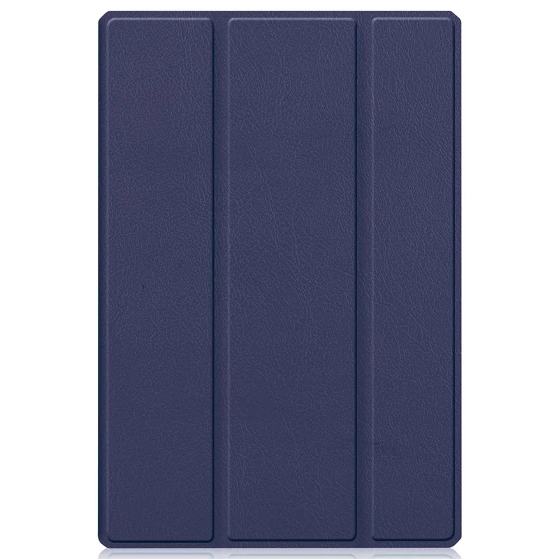 For Samsung Galaxy Tab A8 10.5 (2021) PU Leather Tri-fold Stand Tablet Case Smart Auto Wake / Sleep Folio Cover - Blue