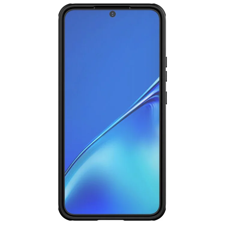 NILLKIN Frosted Shield Pro Anti-scratch Mobile Phone Cover Hard PC + TPU Phone Case for Samsung Galaxy S22 5G - Preto