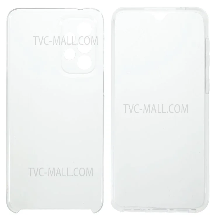 For Samsung Galaxy A33 5G Full Protection Hard PC Back+PET Front Cover+TPU Edge Hybrid Mobile Phone Case Phone Shell