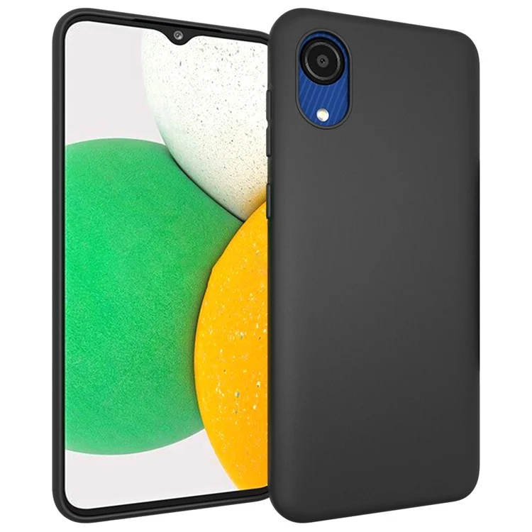 10Pcs/Pack Double-sided Matte Finish Anti-scratch Mobile Phone Case TPU Cover for Samsung Galaxy A03 Core