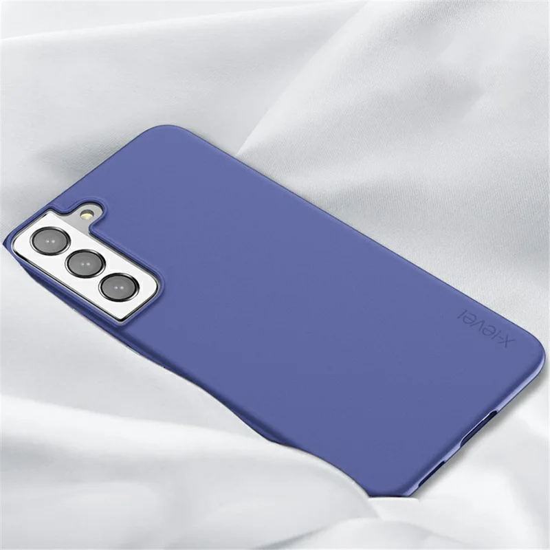 X-LEVEL Guardian Series Soft TPU Matte Surface Scratch-resistant Back Protective Cover Shell for Samsung Galaxy S22 5G - Blue