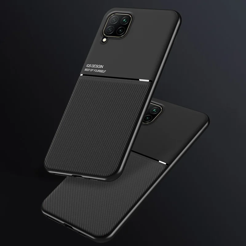 Чехол для телефона в деловом стиле с защитой от ударов TPU + PU Leather с защитным покрытием для Samsung Galaxy A22 4G (Европейская версия)/M32 (Глобальная версия) - Красный