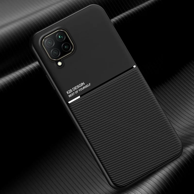Чехол для телефона в деловом стиле с защитой от ударов TPU + PU Leather с защитным покрытием для Samsung Galaxy A22 4G (Европейская версия)/M32 (Глобальная версия) - Красный