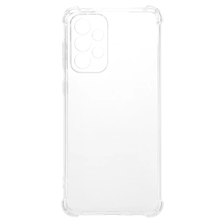 Enhanced Corners Precise Cutout 1.5mm Thickened Soft TPU Case Transparent Phone Cover for Samsung Galaxy A33 5G