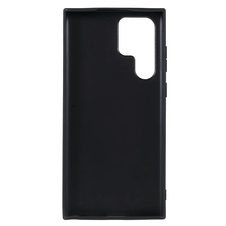 X-LEVEL Vintage Style PU Leather Coated TPU Protective Cover Scratch-resistant Phone Case for Samsung Galaxy S22 Ultra 5G - Azul