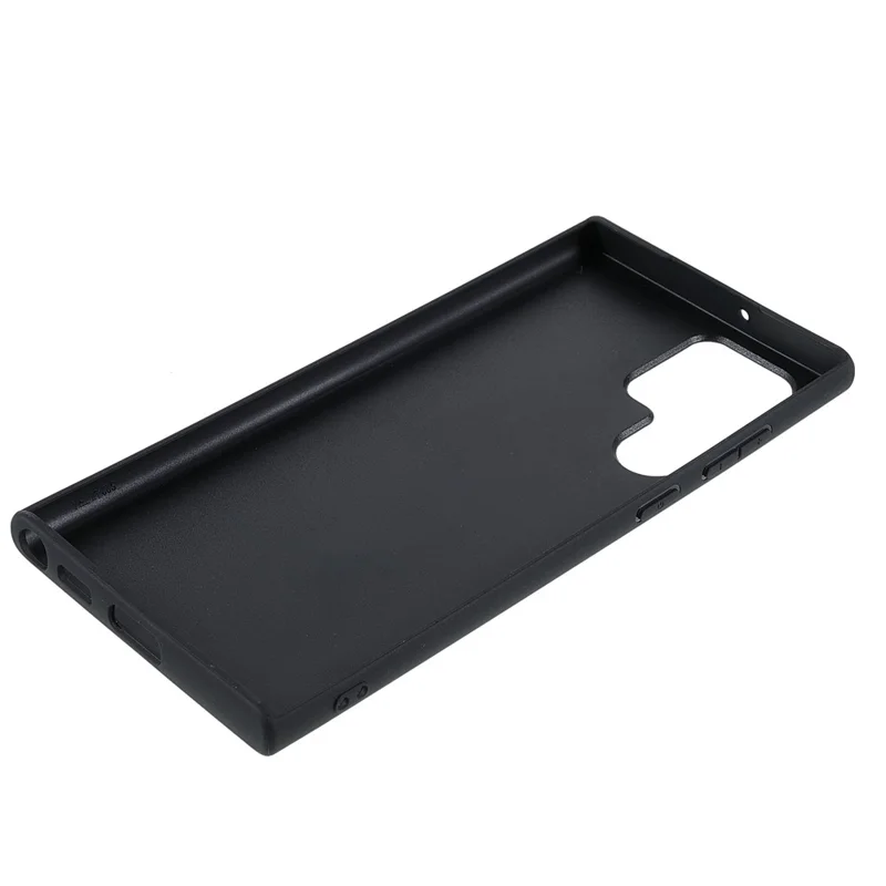 X-LEVEL Vintage Style PU Leather Coated TPU Protective Cover Scratch-resistant Phone Case for Samsung Galaxy S22 Ultra 5G - Grey