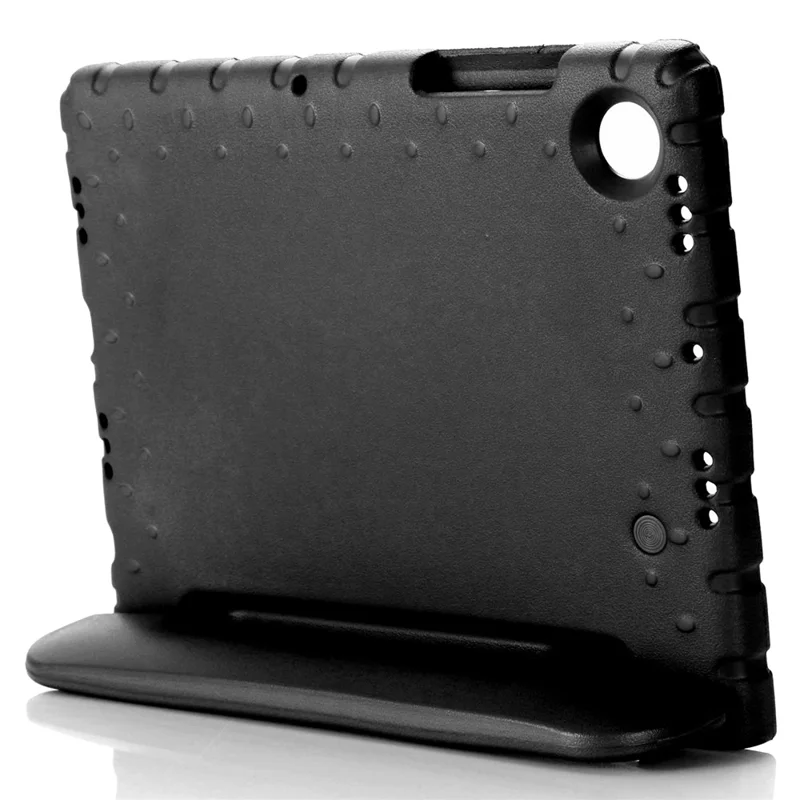 For Samsung Galaxy Tab A8 10.5 (2021) / (2022) Portable Handle Kickstand Shockproof EVA Protective Tablet Case Cover - Black