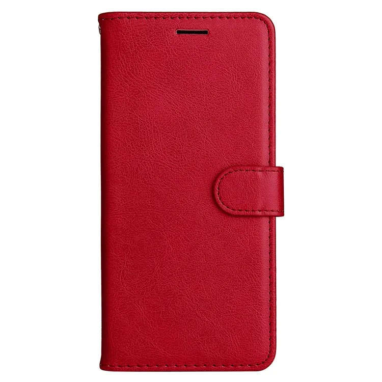 Für Samsung Galaxy A13 4G KT Leder Serie-2 Solid Color Flip Phone Case Wallet PU Leder + Tpu-telefonabdeckung Mit Stützständer - Rot