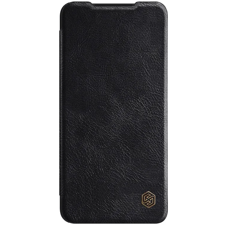 Nillkin Qin Series Carte Holder PU Leather Flip Phone Case Pour Samsung Galaxy S21 fe 5G - le Noir