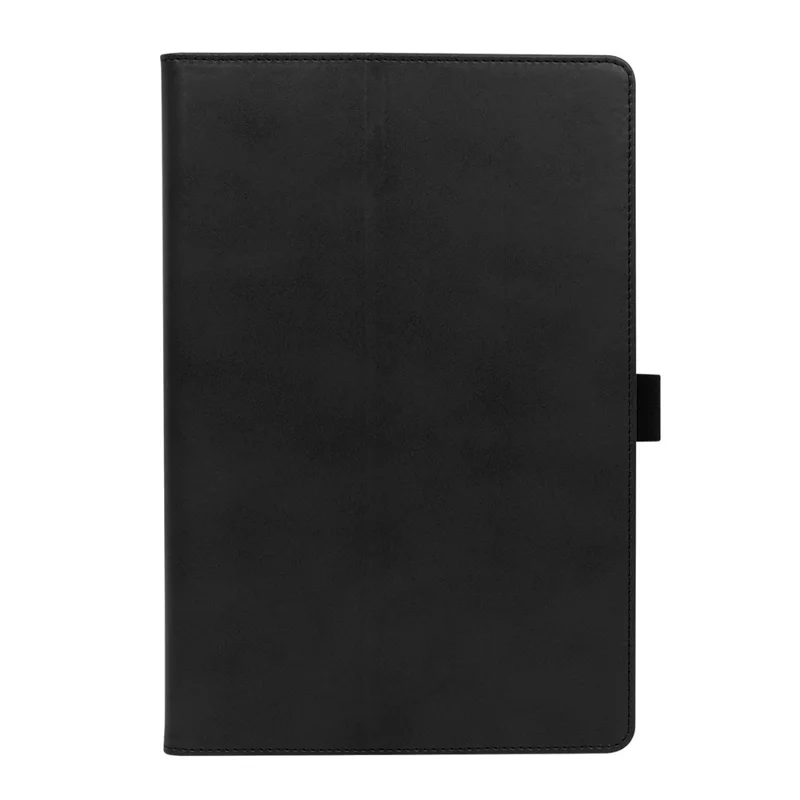 Cover in pelle resistente alle cadute con fessote per carte e stile business per Samsung Galaxy Tab A8 10,5 (2021) / A8 10,5 (2022), supporto incluso, da tenere in mano - Nero