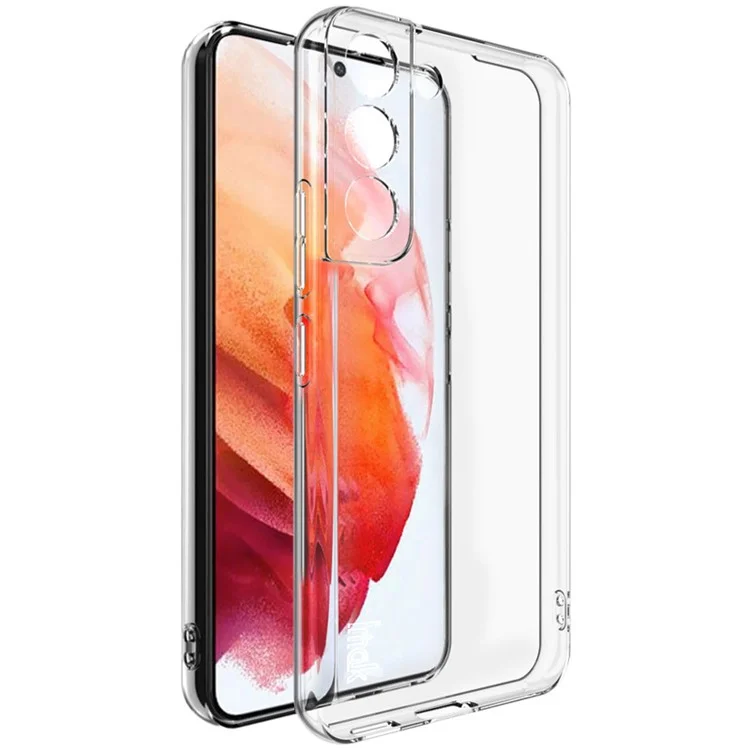 IMAK UX-5 Series Crystal Clear Case für Samsung Galaxy S22+ 5G, flexibles TPU-schockabsorbierendes schlankes und leichtes Gehäuse