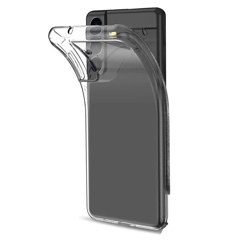 Soft TPU Thin Cover for Samsung Galaxy S22+ 5G, Anti-scratch Anti-fingerprint Clear Protective Case