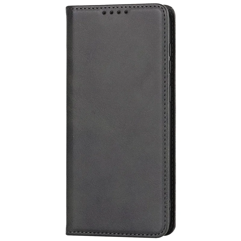 PU Leather + TPU Wallet Phone Case for Samsung Galaxy A53 5G, Foldable Stand Magnetic Auto Closing Cover - Black
