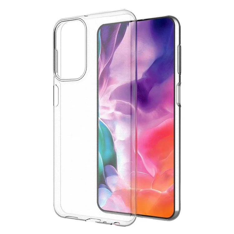 Für Samsung Galaxy A23 4G / 5G Weiche, flexible, langlebige TPU-Hülle Stoßabsorption Kratzsicher Klare Abdeckung