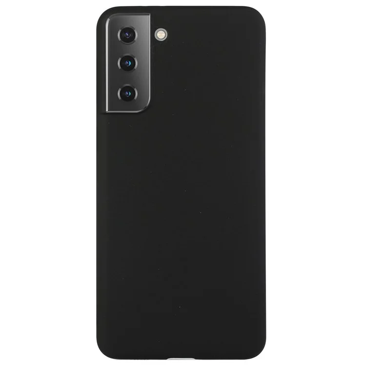 Für Samsung Galaxy S22+ 5G Dünne matte TPU-Handyhülle Finish-Profil Weicher Schutzüberzug - Schwarz