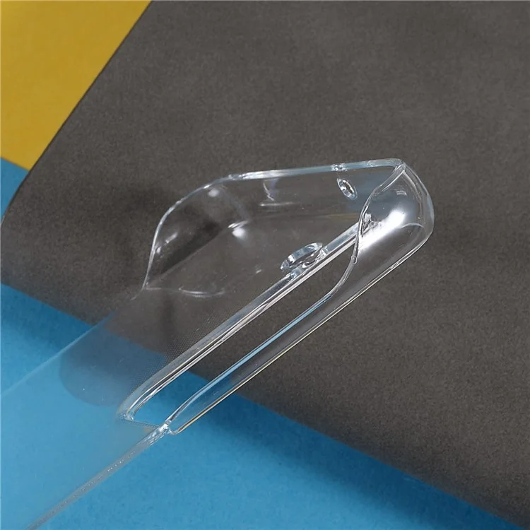 For Samsung Galaxy S22 5G Transparent PC Mobile Phone Back Cover Protection Case