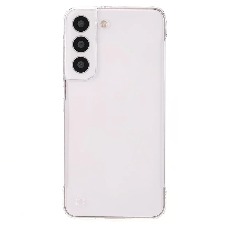 For Samsung Galaxy S22 5G Transparent PC Mobile Phone Back Cover Protection Case