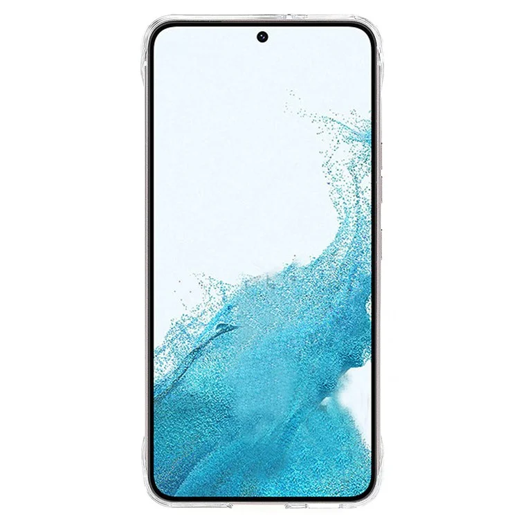 For Samsung Galaxy S22 5G Transparent PC Mobile Phone Back Cover Protection Case