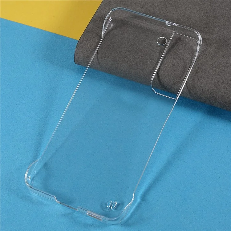 For Samsung Galaxy S22 5G Transparent PC Mobile Phone Back Cover Protection Case