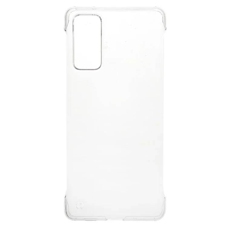 Para Samsung Galaxy S20 FE 2022/S20 FE 4G/S20 FE 5G/S20 Lite Funda de teléfono de PC dura transparente Cubierta trasera resistente a los arañazos