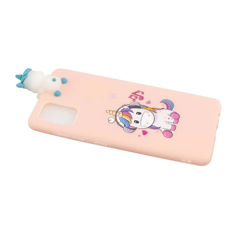 Drop-proof Phone Case für Samsung Galaxy A53 5G Kratzsichere Handyhülle Stoßfeste Abdeckung mit Mini-Figur/Musterdruck - Pferd und Musik