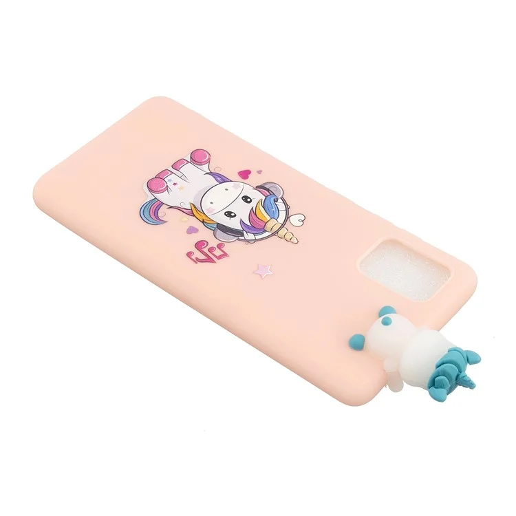 Drop-proof Phone Case für Samsung Galaxy A53 5G Kratzsichere Handyhülle Stoßfeste Abdeckung mit Mini-Figur/Musterdruck - Pferd und Musik