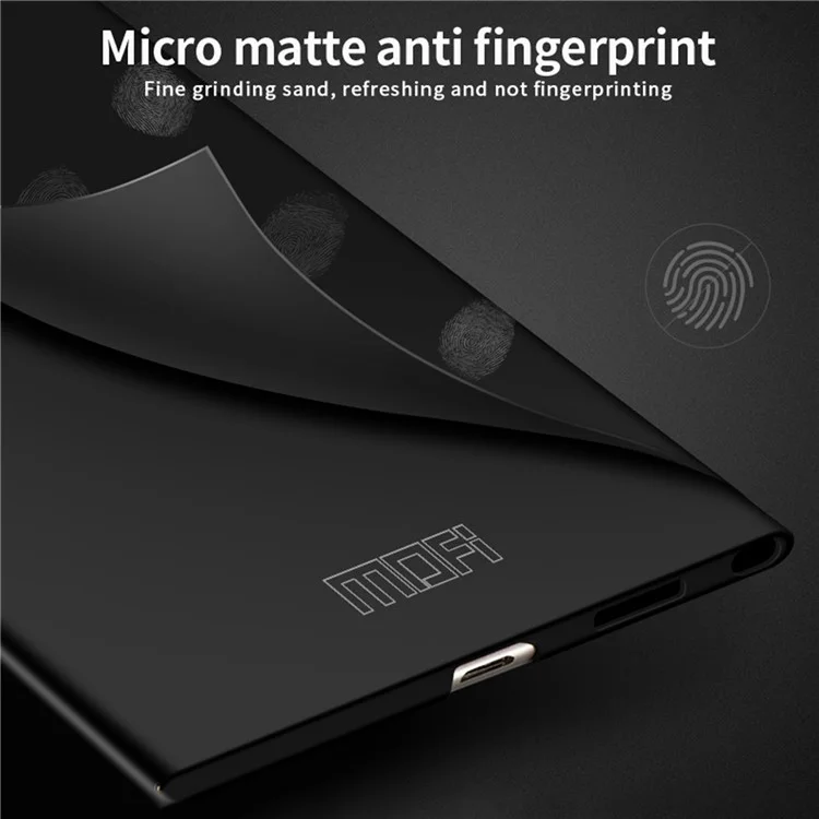 MOFI JK-1 Shield Per Samsung Galaxy S22 Ultra 5G Matte Finitura Matte Resistente PC Copertura PC PC - Nero