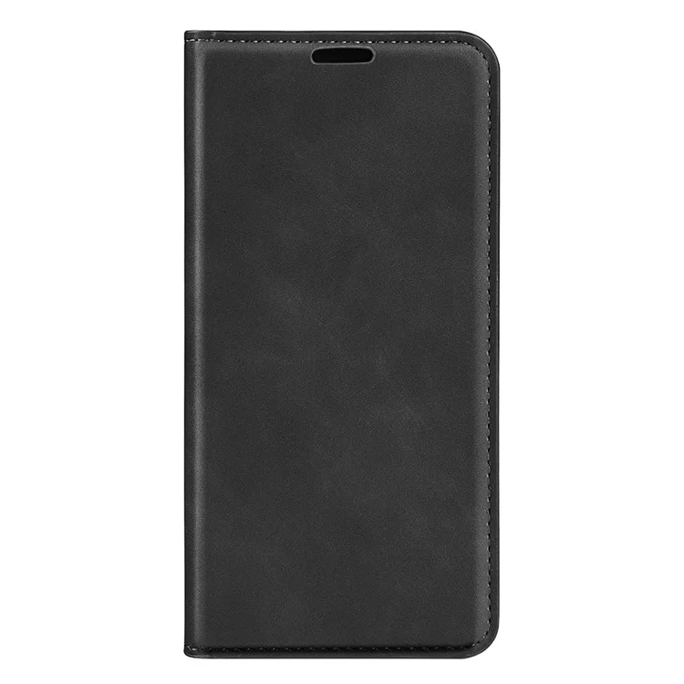 Para Samsung Galaxy A23 4G / 5G (Versão Global) Fecho Magnético Automático Pele PU Toque de Pele Carteira de Pé do Telefone - Preto