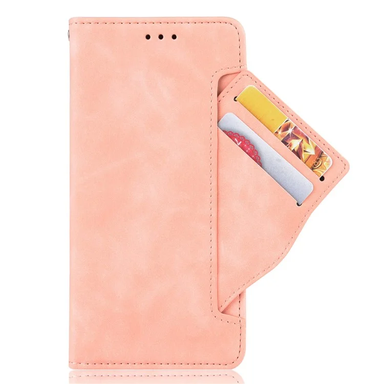 Per Samsung Galaxy A03 (164.2 X 75,9 X 9.1mm) Custodia In Pelle PU Custodia In Pelle PU, Chiusura Magnetica Antiprimo Anti-telefono Con Portafoglio - Rosa
