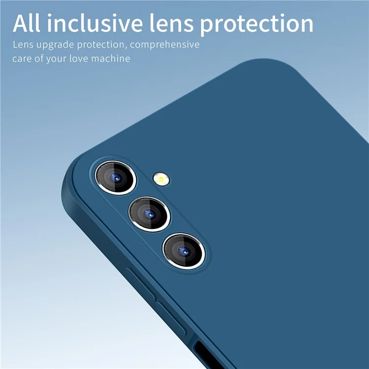 PINWUYO Precise Cutout Case for Samsung Galaxy A13 5G / A04s 4G (164.7mm) Soft TPU Anti-Scratch Protective Cover - Blue