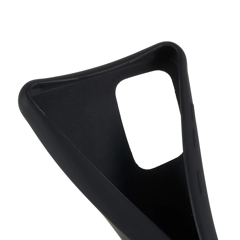 Voor Samsung Galaxy A53 5G Anti-val Flexibele Matglas TPU-telefoonhoes met Verstelbare Dunne Band - Zwart